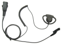 ENDURA 1WIRE AUDIO KIT WITH D-RING EARPIECE FOR MOTOROLA APX6000
