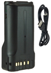 BATTERY WITH USB PORT FOR KENWOOD NX5000 - 7.4V / 2600 mAh / 19.2 Wh / Li-Ion