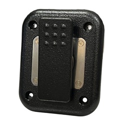 REPLACEMENT CLIP FOR ESM-27 SPEAKER MICS WITH ROUND EMERGENCY BUTTON