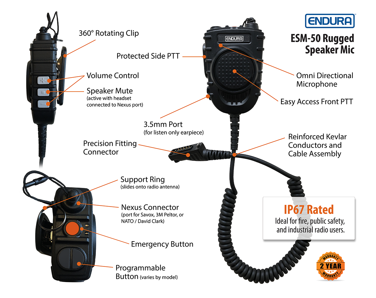 radio palm mic features